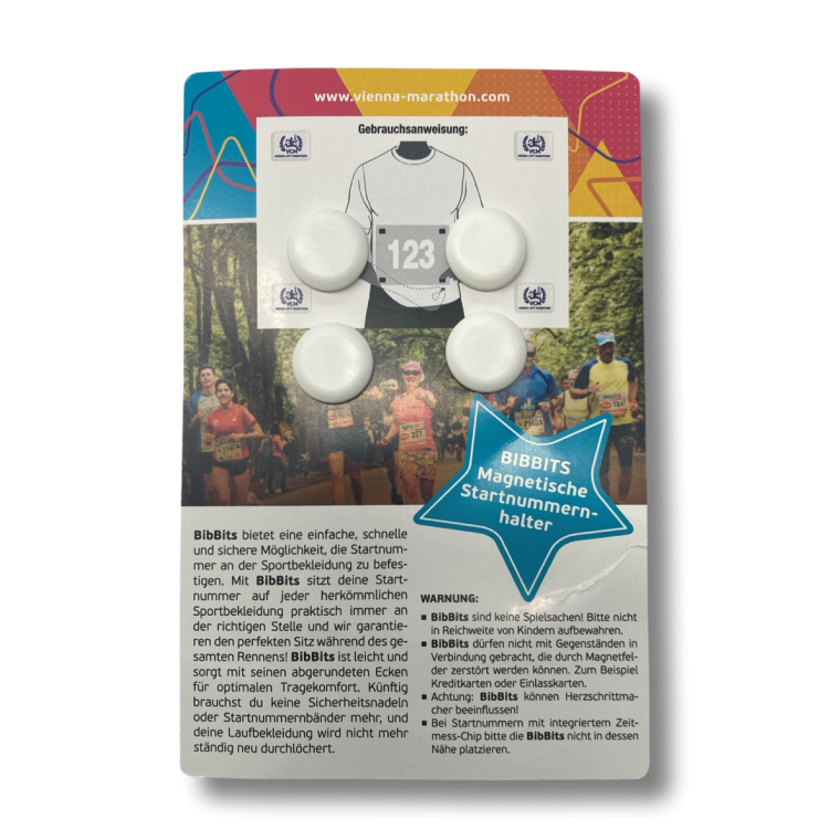 BibBits race number holder set