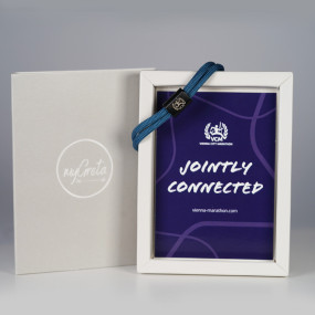 Herren: Blau/ Edelstahl schwarz