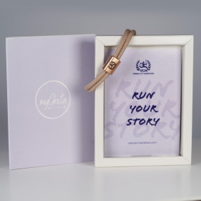 Damen: Mokka/ Edelstahl rose