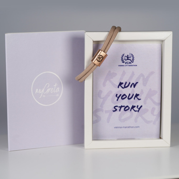 Damen: Mokka/ Edelstahl rose